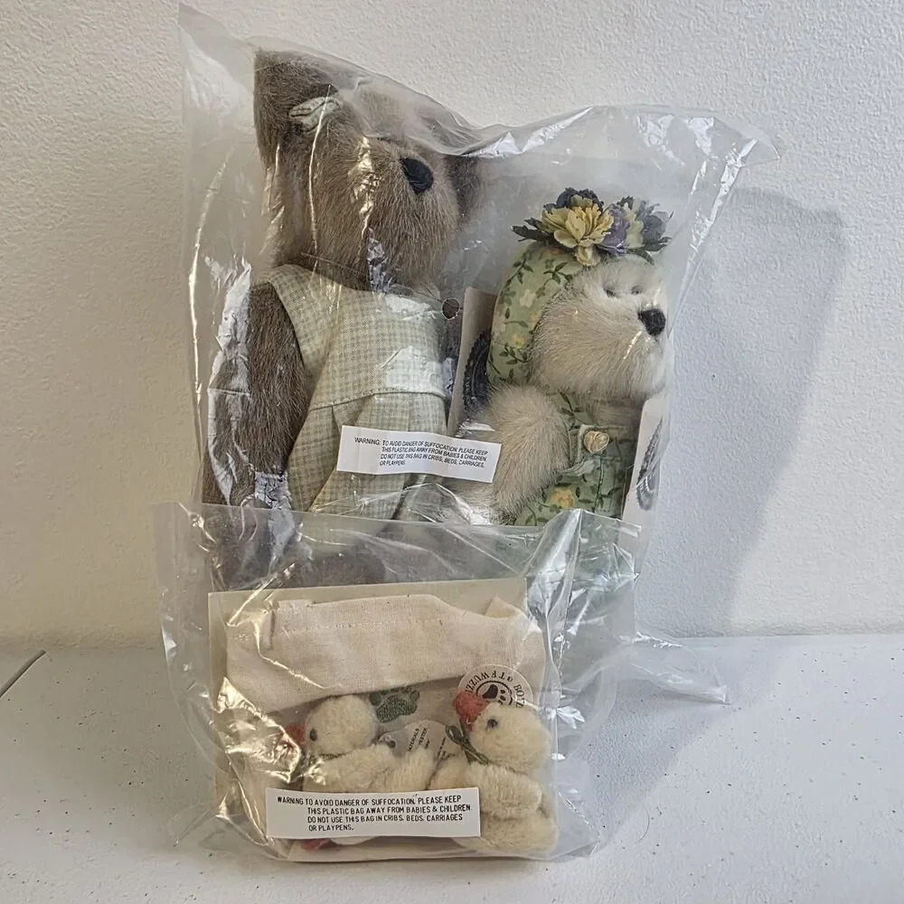 NEW Boyds Bears TJ's Best Dressed Limited Edition Becca Ruth Tilly & Quackers